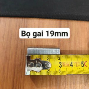 Bọ sắt gai 19mm đo bằng thước dây để chọn đúng khổ đai thép